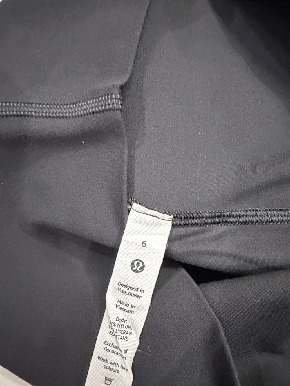 Lululemon Black High-Waist Leggings